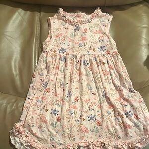 Magnetic Me Pink Floral Kids Dress